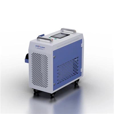 חיצוני נייד נייד גדול כוח 500w לייזר מנקה בטון ניקוי מזהמים על ידי לייזר