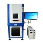 מכונת סימון בלייזר UV סגורה 3W עבור לא מתכות