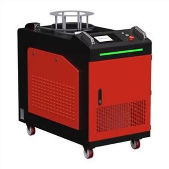 מכונת ניקוי רציף בלייזר 1500W עם קרן אופטית כפולה