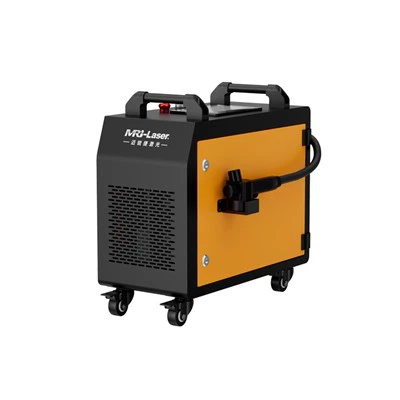 מכונת ניקוי חדשה בלייזר 100W בסגנון תעשייתי סיבים פולסים לעץ